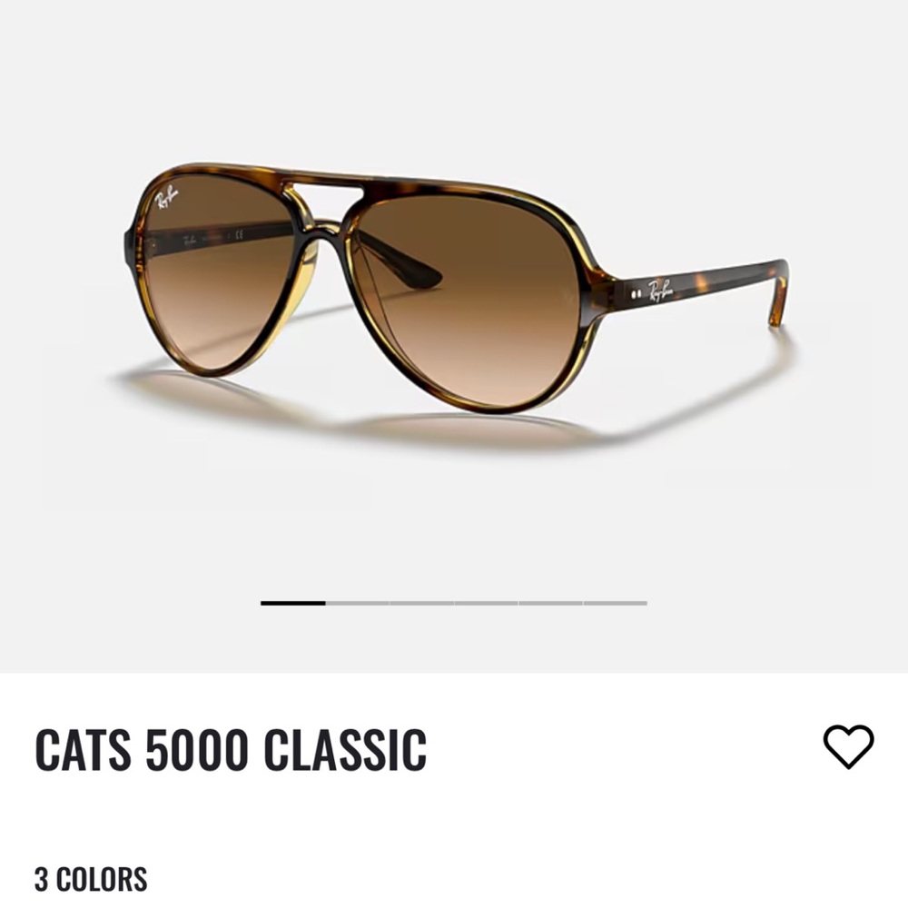 Ray-Ban Cats 5000 Classic Tortoiseshell Sunglasses